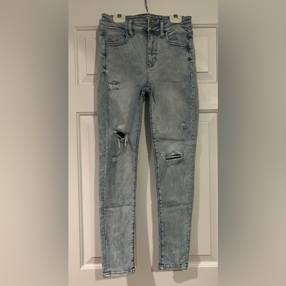 AMERICAN EAGLE Hi-Rise Jegging Jeans Women’s Size 4 Length Short